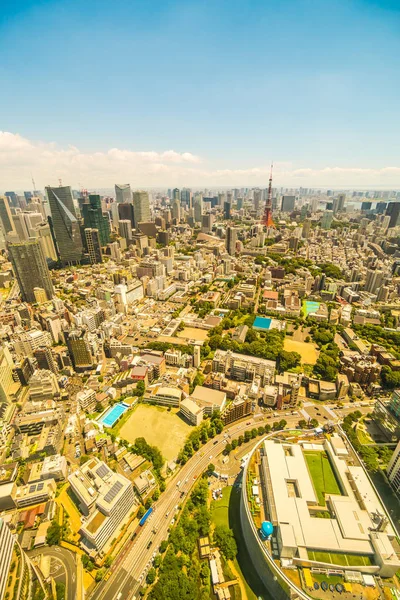 도쿄의 도시를 — 스톡 사진