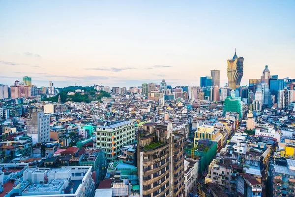 Beautiful Architecture Building Cityscape Macau City Skyline — Stock Photo, Image