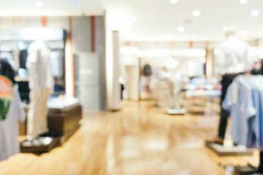 Arkaplan için mağaza içi soyut bulanıklık ve odaklanmış alışveriş merkezi