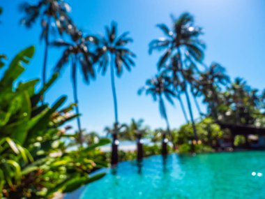 Soyut bulanıklık ve seyahat ve tatil için otel ve tatil arka plan defocused