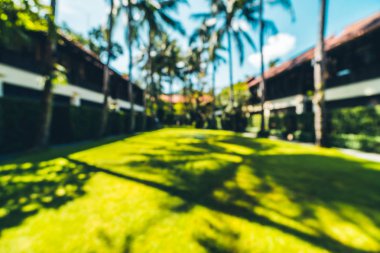 Seyahat ve tatil için güzel otel ve tatil arka plan bulanıklık