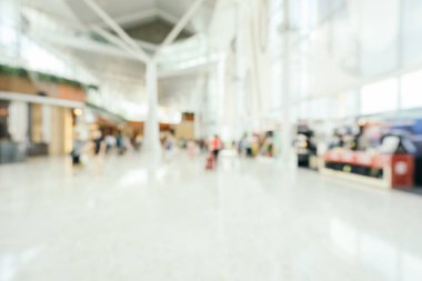 Arkaplan için mağaza içi soyut bulanıklık ve odaklanmış alışveriş merkezi