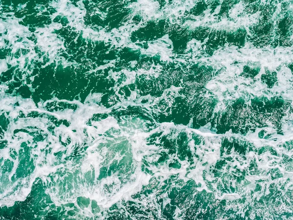 Mar Oceano Ondas Água Texturas Superfície Para Fundo — Fotografia de Stock