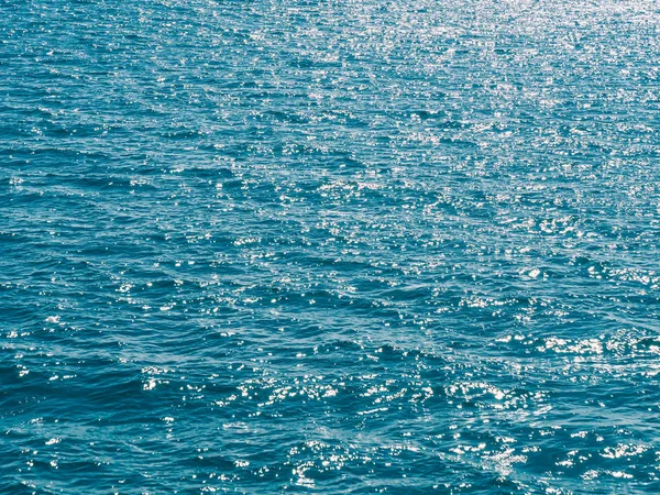 Vackra Havet Och Ocean Vatten Texturer Och Yta För Bakgrund — Stockfoto
