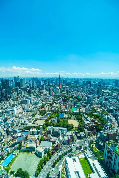 Bina Cityscape Tokyo Japonya Nın Güzel Mimari — Stok fotoğraf