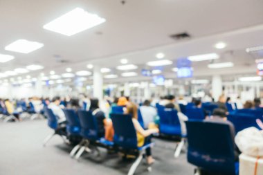 Bulanıklık Havaalanı terminal ve salon iç arka planı için