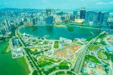 Bina Cityscape macau şehirde güzel mimari