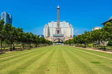 Güzel eiffel tower landmark Paris oteli ve macau City resort