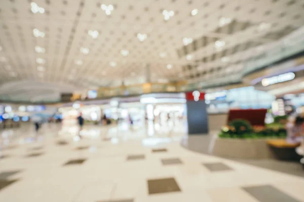 Abstrato Borrão Desfocado Terminal Aeroporto Interior Para Fundo — Fotografia de Stock