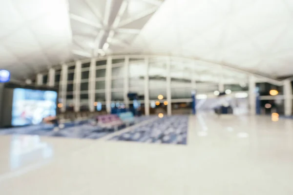 Résumé Flou Intérieur Terminal Aéroport Déconcentré Pour Fond — Photo