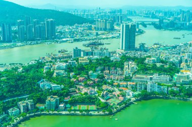 Bina Cityscape macau şehirde güzel mimari