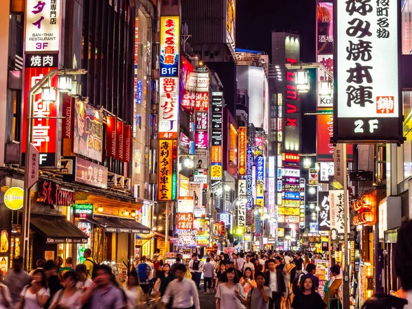 Japonia Tokio Shinjuku Sierpień 2018 Piękny Łuk — Zdjęcie stockowe