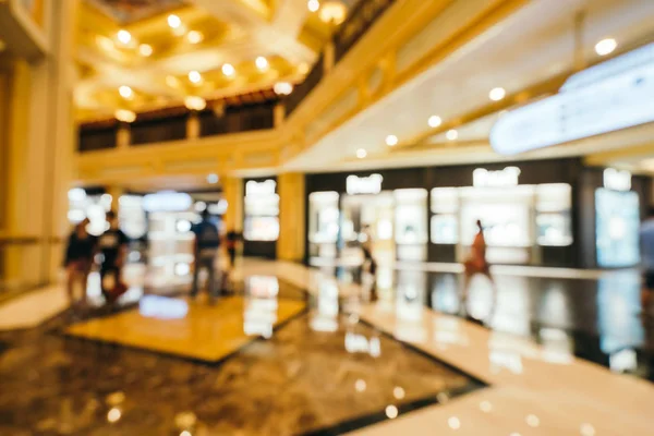 Astratto Sfocatura Sfocato Bellissimo Centro Commerciale Lusso Grandi Magazzini Sfondo — Foto Stock