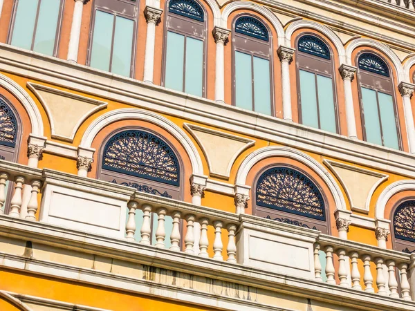 Schönes Architektonisches Gebäude Mit Fenster Und Außenwand Italienischen Stil — Stockfoto