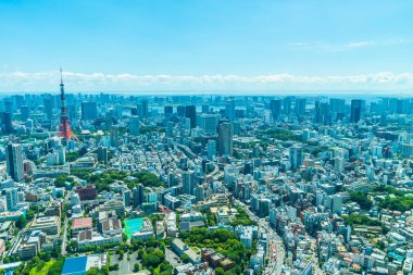 Bina Cityscape tokyo Japonya'nın güzel mimari