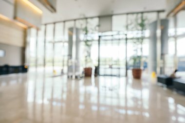 Soyut bulanıklık ve arka plan için otel lobisi.