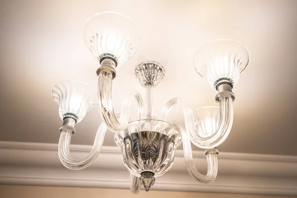 Beautiful luxury electric ceiling light lamp decoration interior of room