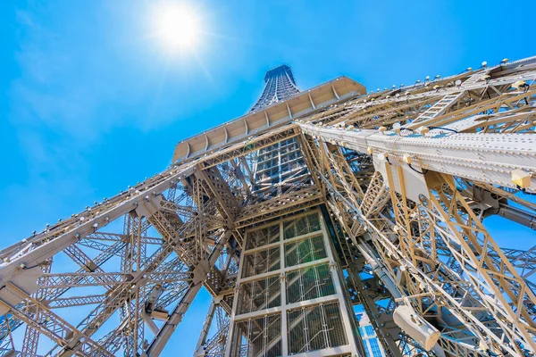 Beautiful Eiffel Tower Landmark Parisian Hotel Resort Macau City — Stock Photo, Image