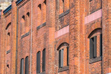 Japonya 'nın Yokohama şehrindeki tuğla depo ve mimarisi çok güzel.