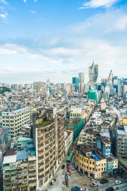Bina Cityscape macau şehir manzarası içinde güzel mimari