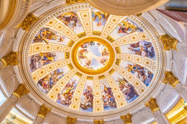 Çin, Makao - 10 Eylül 2018 - güzel lüks otel resort ve Keson Parisian macau City