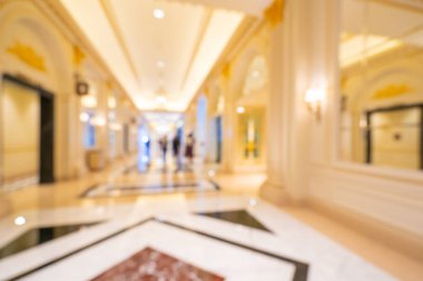 Arkaplan için mağaza içi soyut bulanıklık ve odaklanmış alışveriş merkezi