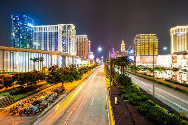 Venedik güzel mimari yapı ve diğer otel resort ve gece macau şehir casino