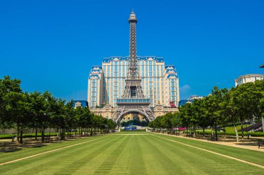 Güzel eiffel tower landmark Paris oteli ve macau City resort