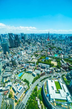 Bina Cityscape tokyo Japonya'nın güzel mimari