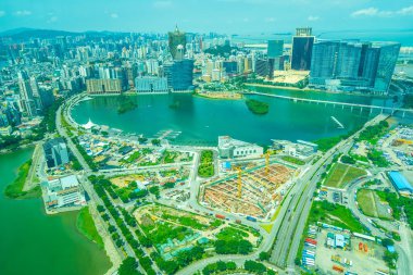 Bina Cityscape macau şehirde güzel mimari