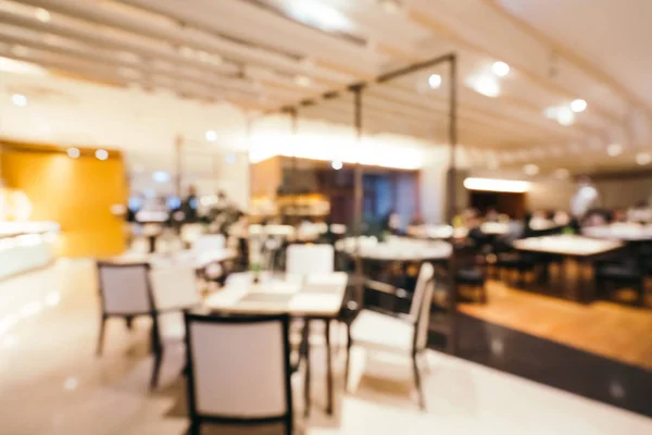 Abstract Blur Defocused Breakfast Buffet Hotel Restaurant Coffee Shop Cafe — Stock Photo, Image