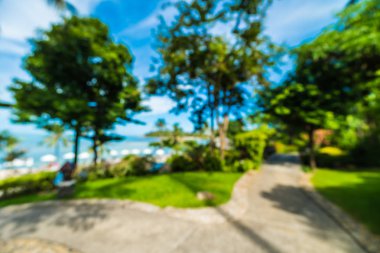 Seyahat ve tatil için güzel otel ve tatil arka plan bulanıklık