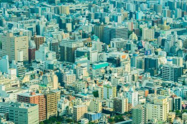 Yokohama Japonya 25 Temmuz 2018: güzel yapı ve Mimarlık Yokohama şehir manzarası