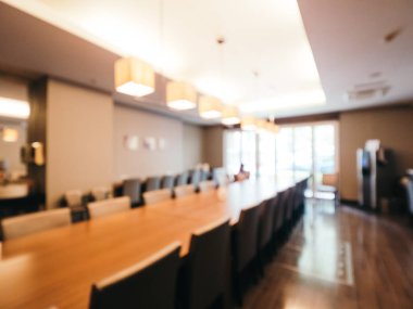 Bulanıklık kafe ve Restoran İç arka planı için
