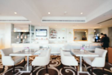 Soyut bulanıklık ve ufuk otel lobi lounge iç arka planı için