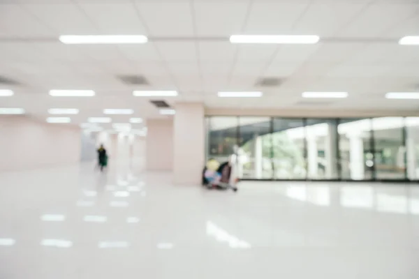 Kabur Abstrak Dan Defocused Interior Terminal Bandara Untuk Latar Belakang — Stok Foto