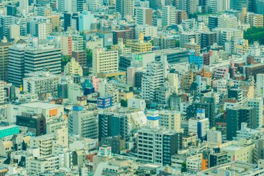 Yokohama Japonya 25 Temmuz 2018: güzel yapı ve Mimarlık Yokohama şehir manzarası