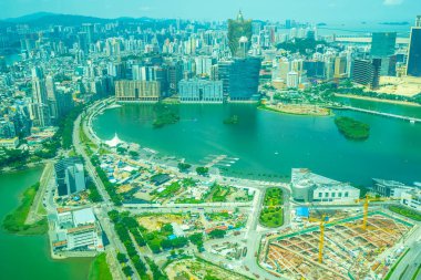 Bina Cityscape macau şehirde güzel mimari