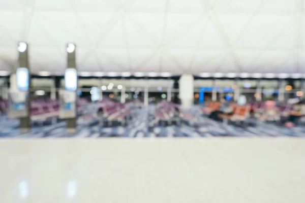 Abstrakcja Rozmycie Rozmytym Wnętrze Terminali Lotniska Dla Tła — Zdjęcie stockowe
