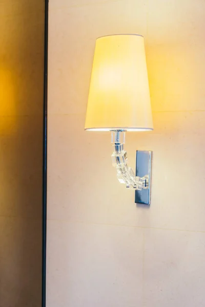 Lámpara Luz Eléctrica Pared Decoración Interior Habitación —  Fotos de Stock