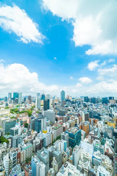 東京の街のスカイライン日本の美しい建築 — ストック写真