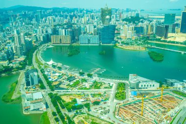 Bina Cityscape macau şehirde güzel mimari