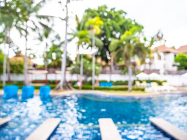 Soyut bulanıklık ve seyahat ve tatil için otel ve tatil arka plan defocused