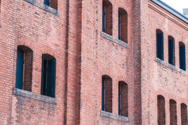 Japonya 'nın Yokohama şehrindeki tuğla depo ve mimarisi çok güzel.