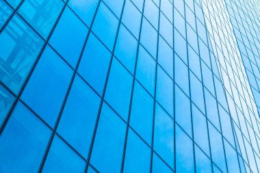 Güzel mimari iş ofis pencere cam desenli gökdelen şehir Binası