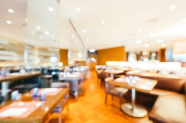 Soyut bulanıklık ve ufuk kahvaltı büfesi otel restoran ve kafe Cafe iç arka planı için