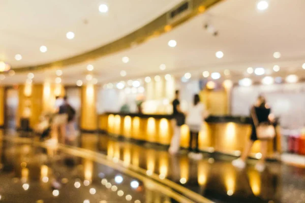 Abstrato Borrão Desfocado Hotel Lobby Lounge Interior Para Fundo — Fotografia de Stock