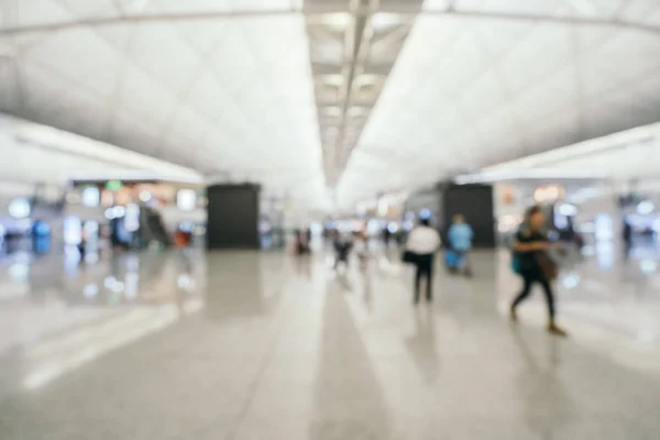 Αφηρημένο Blur Και Defocused Αεροδρόμιο Τερματικού Εσωτερικό Για Φόντο — Φωτογραφία Αρχείου