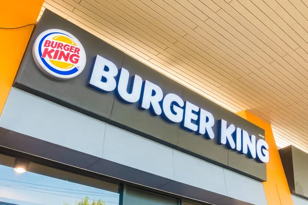 Nonthaburi Таїланд Січня 2018 Burger King Ресторан Швидкого Харчування Багато — стокове фото