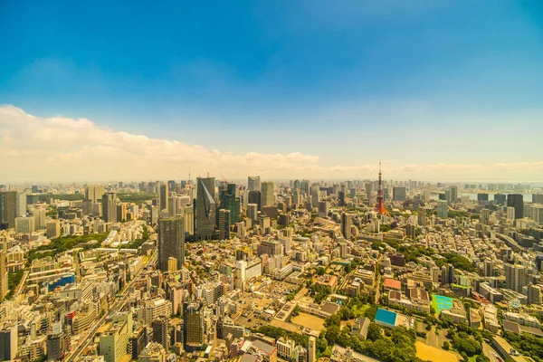 Hermosa Arquitectura Edificio Paisaje Urbano Tokyo Japón —  Fotos de Stock